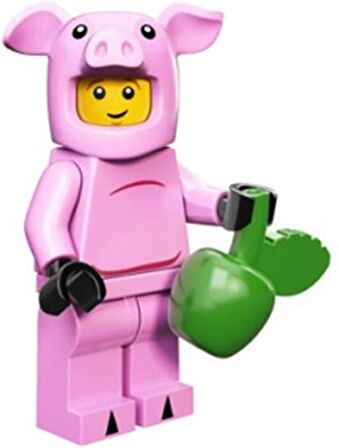 Lego Minifigür - Seri 12 - 71007 - Piggy Guy