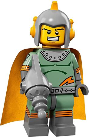 Lego Minifigür - Seri 17 - 71018 - Retro Spaceman