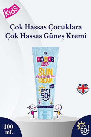 Aquas Kids SPF 50+ Sun Cream Çocuk Güneş Kremi