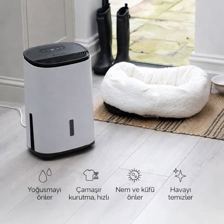 MeacoDry Arete One 6L Compact Nem Alma ve Hava Temizleme Cihazı