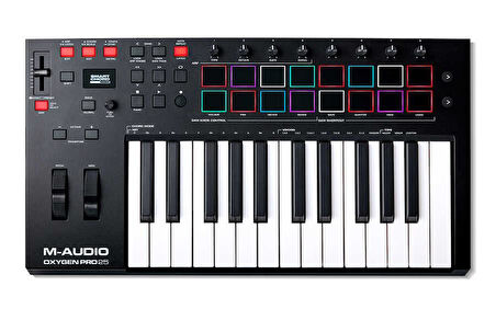 M-Audio Oxygen Pro 25 Yarı Ağır Tuşe MIDI Controller