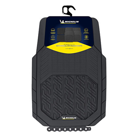 Michelin MC34587 Tüm Araçlara Uyumlu 4 Parça Üniversal 3D Havuzlu Oto Paspas