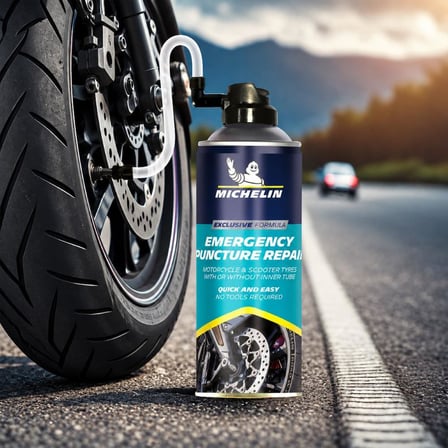 Michelin MC35119 200ml Motosiklet, Scooter Acil Lastik Tamir Spreyi/Köpüğü 
