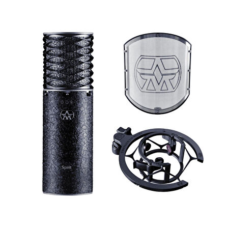 Aston Spirit Black Bundle Kayıt Mikrofonu Paketi