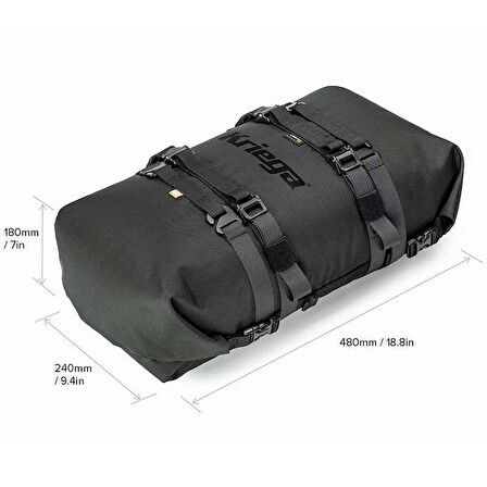 KRIEGA KRP20 ROLLPACK MOTOSİKLET ÇANTASI TURUNCU