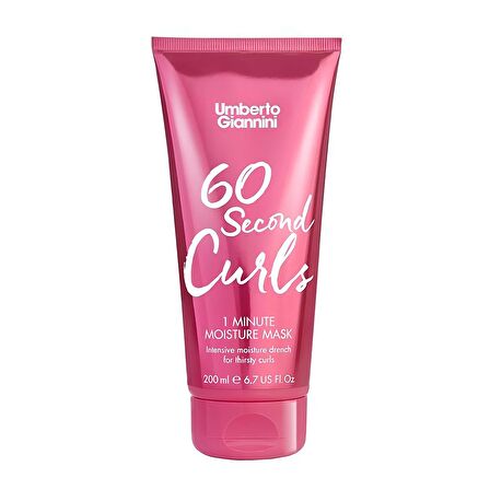 60 Second Curls 1 Dakikada Nem Maskesi 200 ML