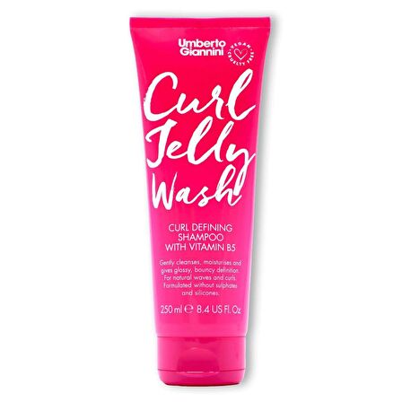 Umberto Giannini Curl Jelly Wash B5 Vitaminli Bukle Belirginleştirici Vegan  Şampuan  250 ML