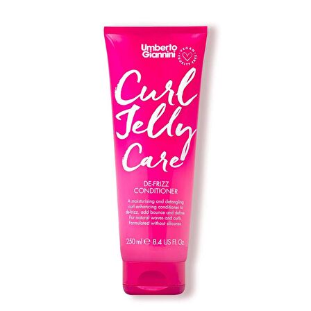 Umberto Giannini Curl Jelly Care DeFrizz Conditioner Kabarma Karşıtı Saç Kremi 250ML