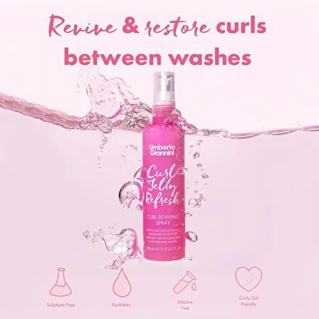 Curl Jelly Refresh Bukle Canlandırıcı Sprey 150 ML