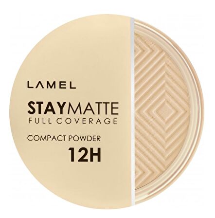 Lamel Stay Matte Compact Kalıcı Mat Pudra No 404