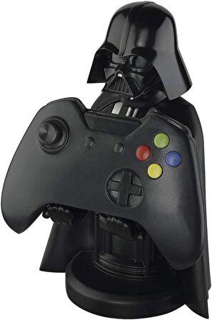 Star Wars Darth Vader Dualsense Dualshock Oyun Kolu Kablo Tutucu Telefon Uyumlu Cable Guys Lisanslı Orijinal