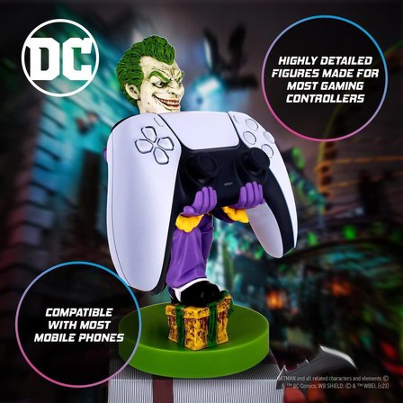 Joker Dualsense Dualshock Oyun Kolu Kablo Tutucu Telefon Uyumlu Cable Guys Lisanslı Orijinal