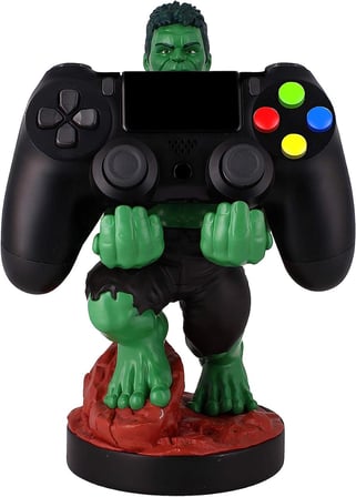 Hulk Dualsense Dualshock Oyun Kolu  Kablo Tutucu Telefon Uyumlu Cable Guys Lisanslı Orijinal