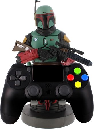 Star Wars Boba Fett The Mandalorian Dualsense Dualshock Pro Controller Oyun Kolu Tutucu Telefon Uyumlu Lisanslı Cable Guys