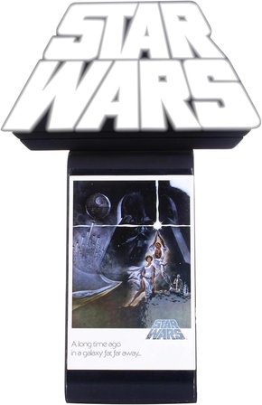 Star Wars Işıklı Stand Dualsense Dualshock Oyun Kolu Tutucu Telefon Uyumlu Cable Guys Lisanslı Orijinal