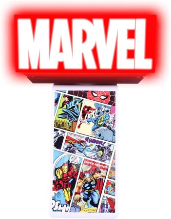 Marvel Comics Işıklı Stand Dualsense Dualshock Oyun Kolu Tutucu Telefon Uyumlu Cable Guys Lisanslı Orijinal