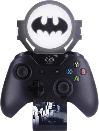 Batman Işıklı Stand Dualsense Dualshock Oyun Kolu Tutucu Telefon Uyumlu Cable Guys Lisanslı Orijinal