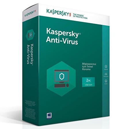 Kaspersky Antıvırus Türkçe 5 Kullanıcı 1 Yıl Box