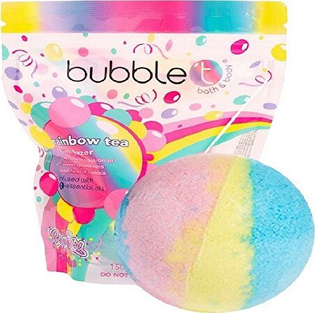 Bubble T Gökkuşağı Banyo Topu 150 gr