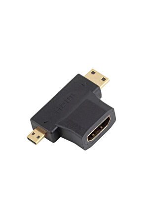 Mini - Micro Hdmi Çevirici Dönüştürücü Adaptör Aparatı