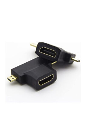 Mini - Micro Hdmi Çevirici Dönüştürücü Adaptör Aparatı