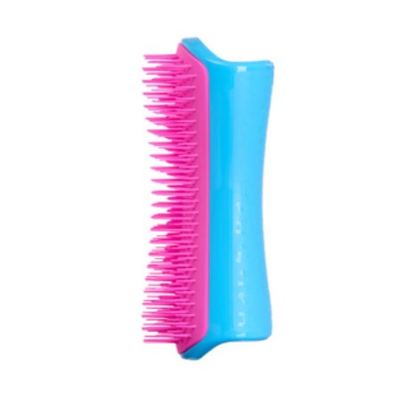 Pet Teezer Tüy Dökülme Karşıtı ve Kir Temizleyici Mavi Köpek Fırçası
