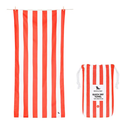 Dock And Bay Plaj Havlusu Cabana XL Wakiki Coral