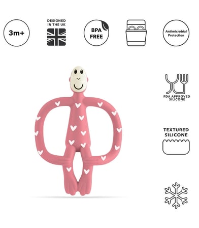 Matchstick Monkey Silkon Dis Kasiyici / Monkey (Heart)