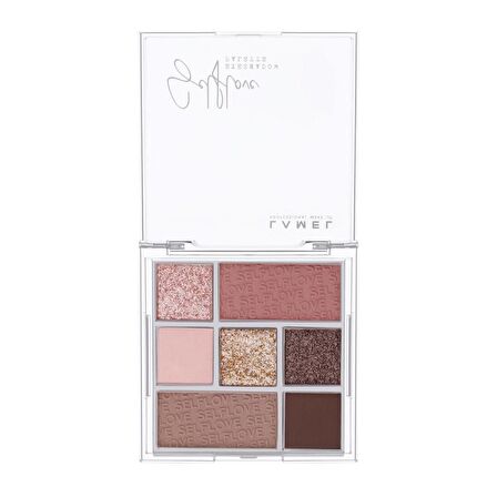 Lamel SELFLOVE Eyeshadow Göz Farı Paleti Mat,Parlak ve Sedefli Tonlar No 402