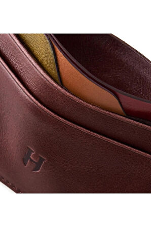 Elton Erkek Kahve(Plus Color)Deri İnce Tasarım Çok Bölmeli  Rfid Korumalı Kartlık