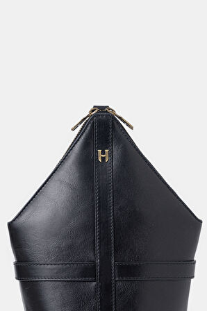 Delmar Hakiki Deri Kadın Çapraz Askılı Çanta