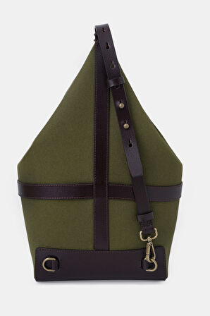 Delmar Hakiki Deri Kadın Çapraz Askılı Çanta