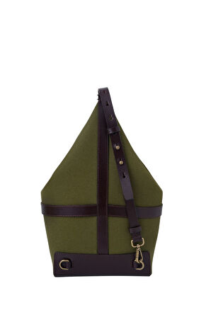 Claire Hakiki Deri Unisex Askılı Omuz Çantası