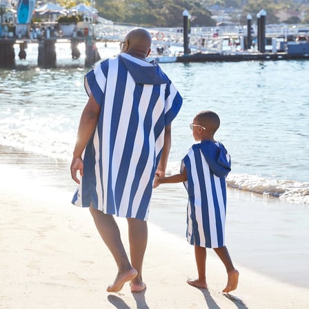 Dock And Bay UV Korumalı Yetişkin Panço Cabana M Whitsunday Blue