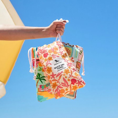Dock And Bay Plaj Havlusu Design L Tangerine Tide