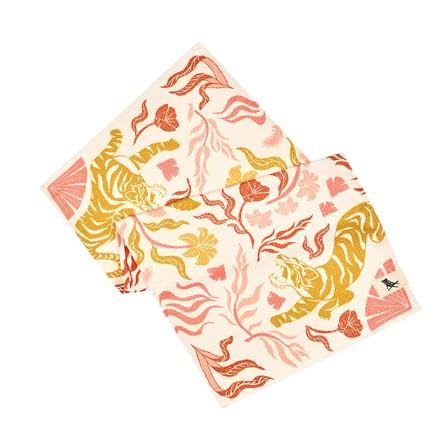 Dock And Bay Banyo Havlusu Waffle L Tiger Palm