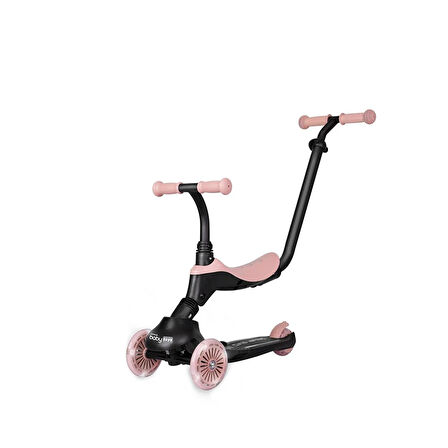baby toys Funride 5in1 Işıklı Scooter-Mercan Pembe
