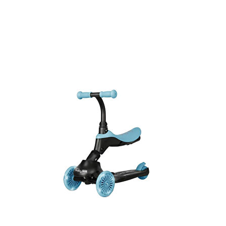 baby toys Funride 5in1 Işıklı Scooter-Mavi