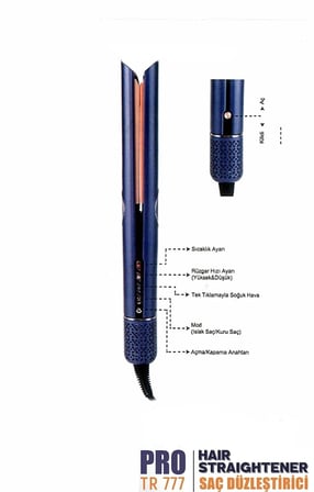 Powertec TR-777 Airstrait Pro Saç Düzleştirici