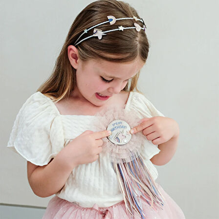 Mimi & Lula Unicorn Birthday Rozet