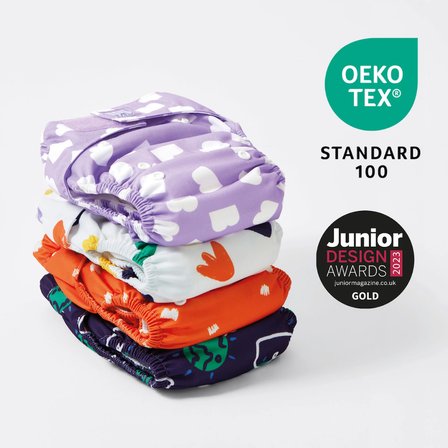 bambino mio yıkanabilir bebek bezi 0-54 ay stomp