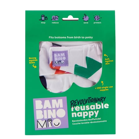 Bambino Mio Yıkanabilir Bebek Bezi 0-54 Ay Giggle
