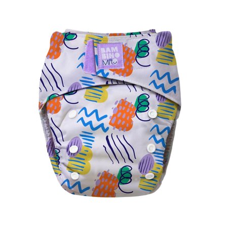 Bambino Mio Yıkanabilir Bebek Bezi 0-54 Ay Scribble