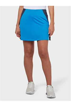 Callaway Colorblock With Side Slits Yan Yırtmaçlı Renk Bloklu Kadın Şortlu Etek