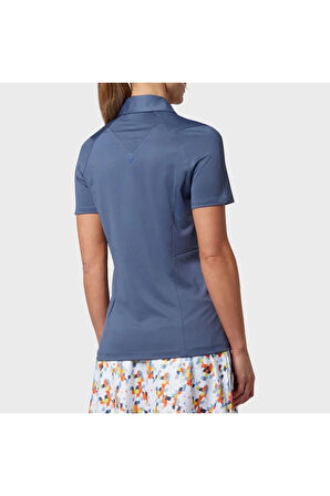 Callaway Other Ss Colorblock With Buttons Choroma Kadın Tshirt