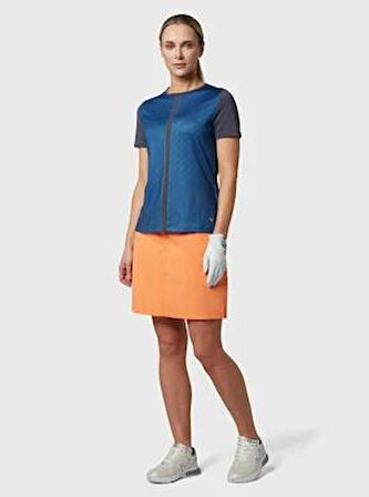 Callaway Other Ss Mitered Reflection Stripe Top Tshirt - Kadın Tshirt