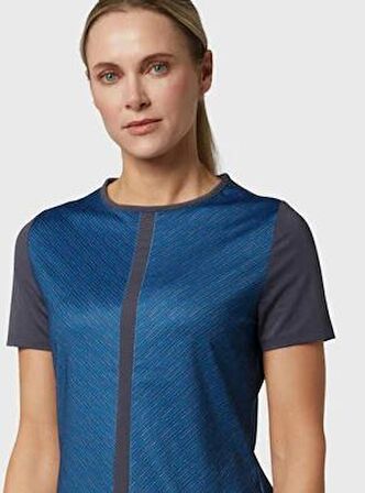 Callaway Other Ss Mitered Reflection Stripe Top Tshirt - Kadın Tshirt