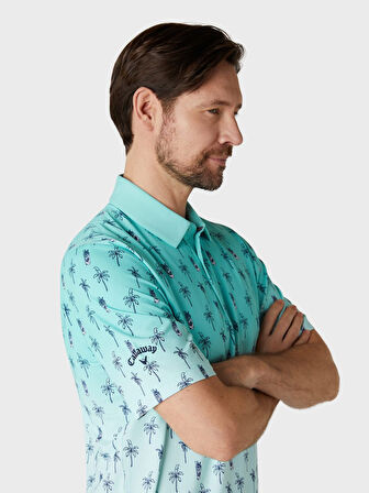 Callaway Emea ss Mojito Ombre Print Erkek Tshirt