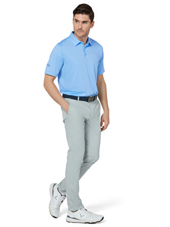 Callaway Swing Tech Tour Fit Solid Polo Yaka Erkek Tshirt