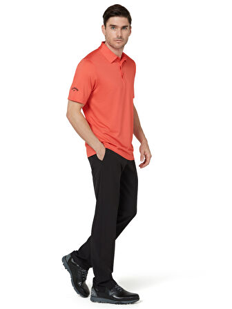 Callaway Swing Tech Tour Fit Solid Polo Yaka Erkek Tshirt